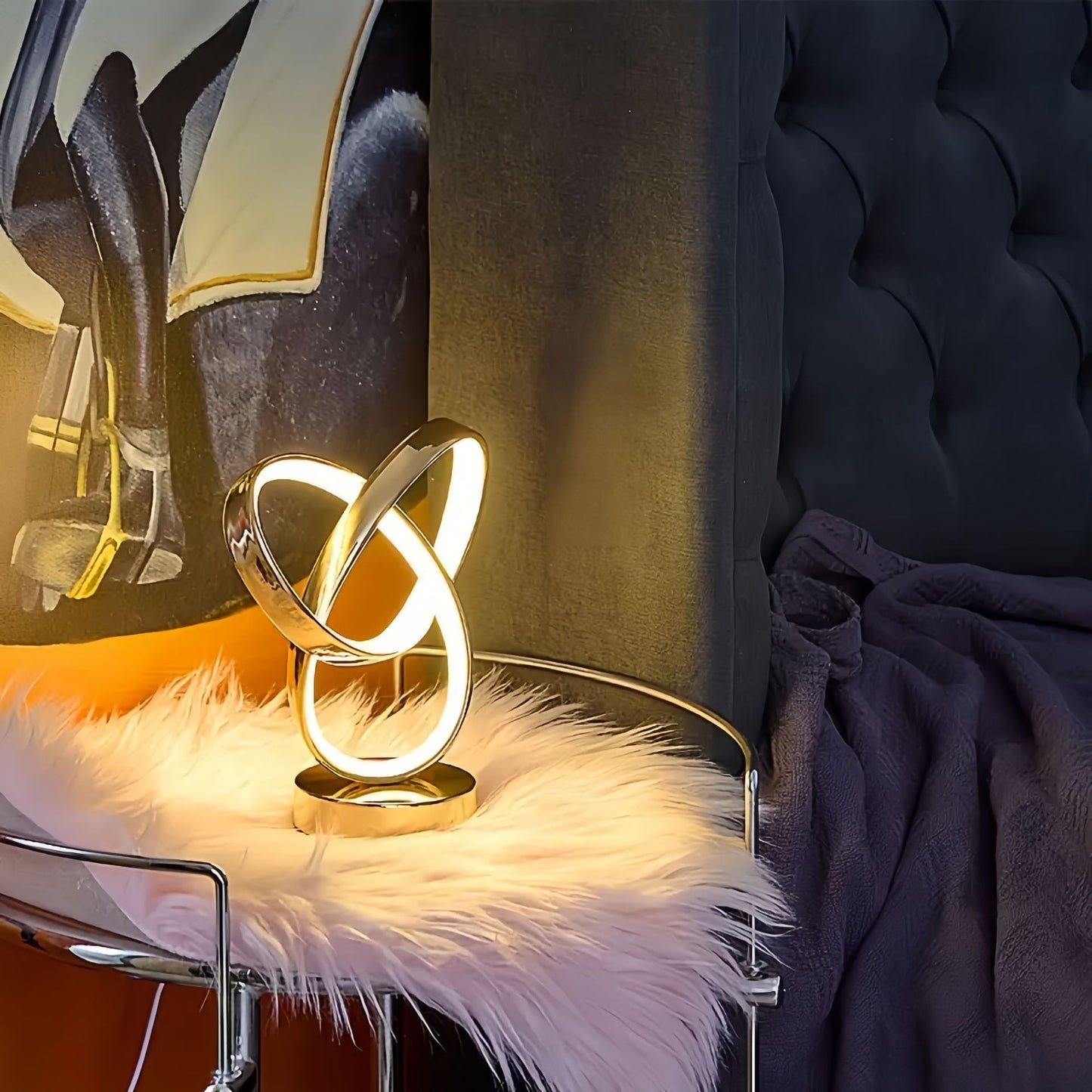 Golden Clover Night Light
