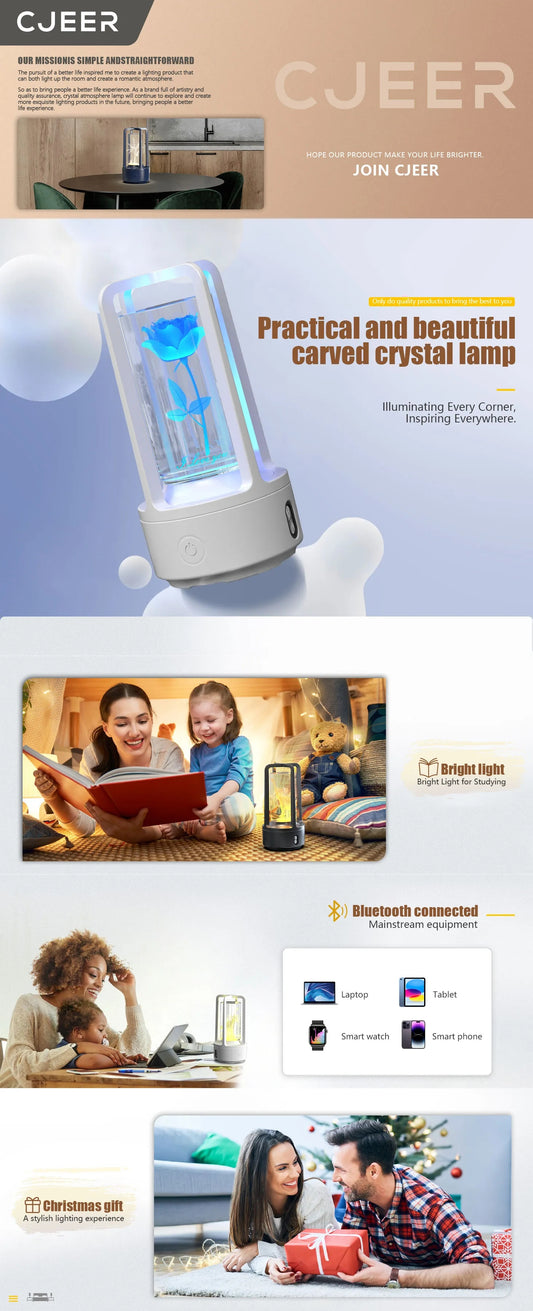 Crystal Touch Lamp