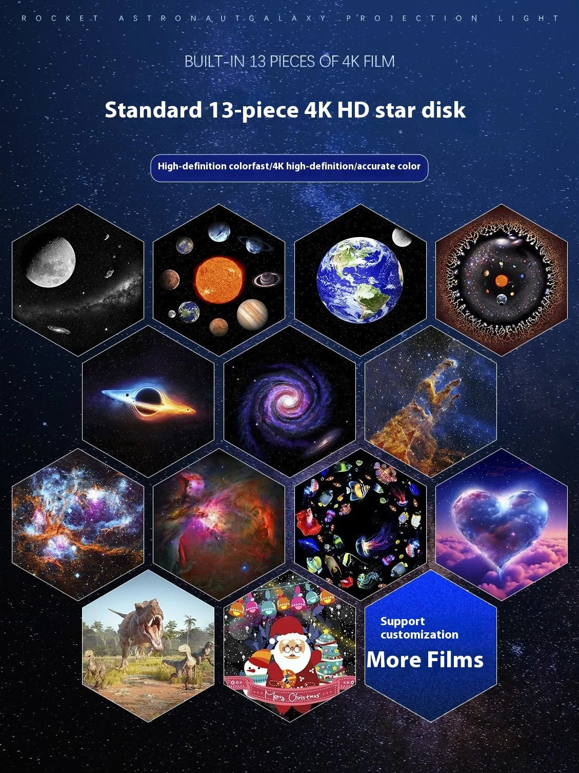 13-in-1 Galaxy Projector