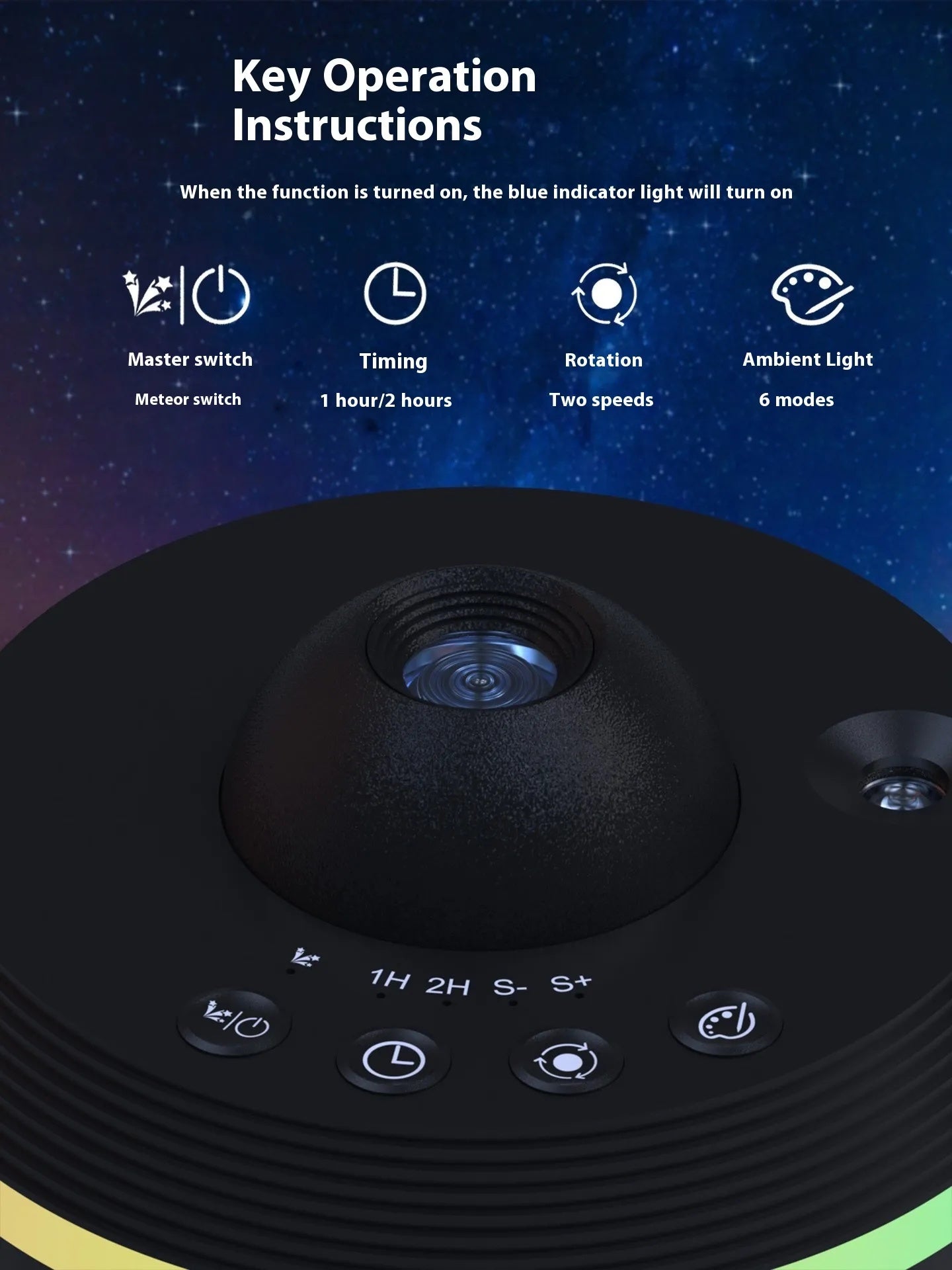 13-in-1 Galaxy Projector