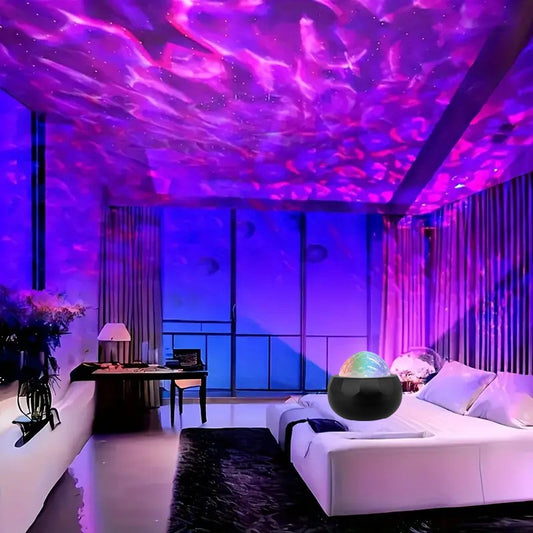 Colorful Water Ripple Projection A Mini Night Light For