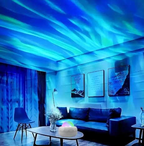 Colorful Water Ripple Projection A Mini Night Light For