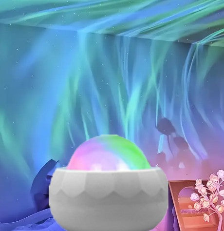 Colorful Water Ripple Projection A Mini Night Light For