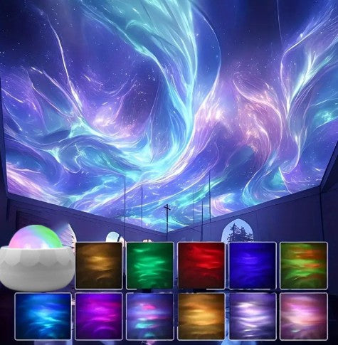 Colorful Water Ripple Projection A Mini Night Light For