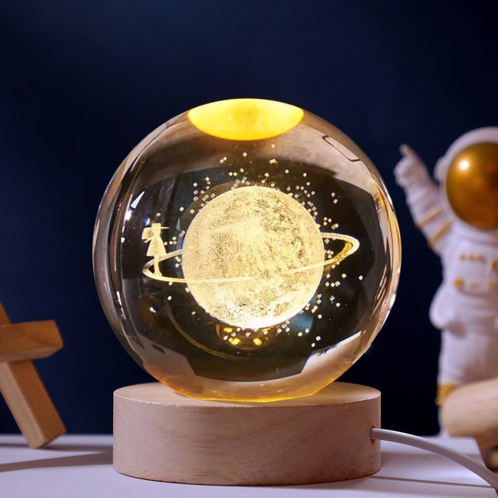 Solar System Moon Desktop Ornament