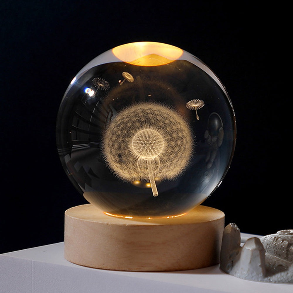 Solar System Moon Desktop Ornament