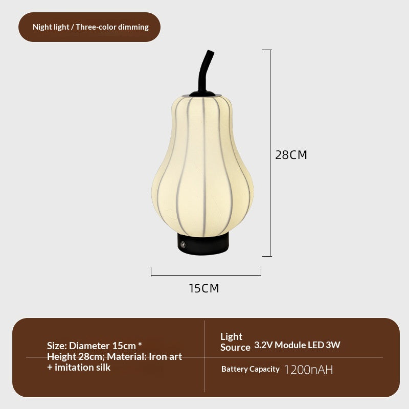 Vintage Rechargeable Desk Lamp