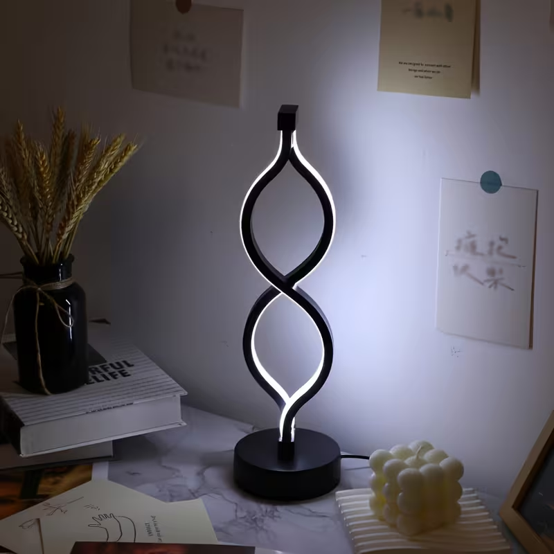 Wave LED Desk Lamp Set