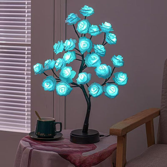 LED Rose Tree Night Light