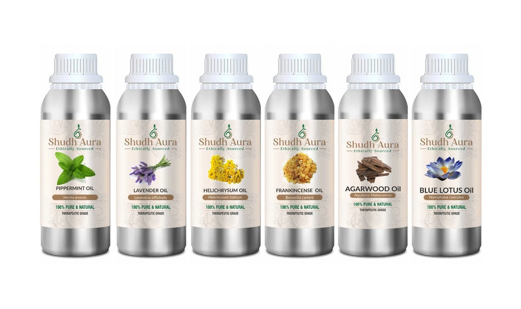 MistHaus Essential Oil Set - 6 Premium Aromatherapy Oils