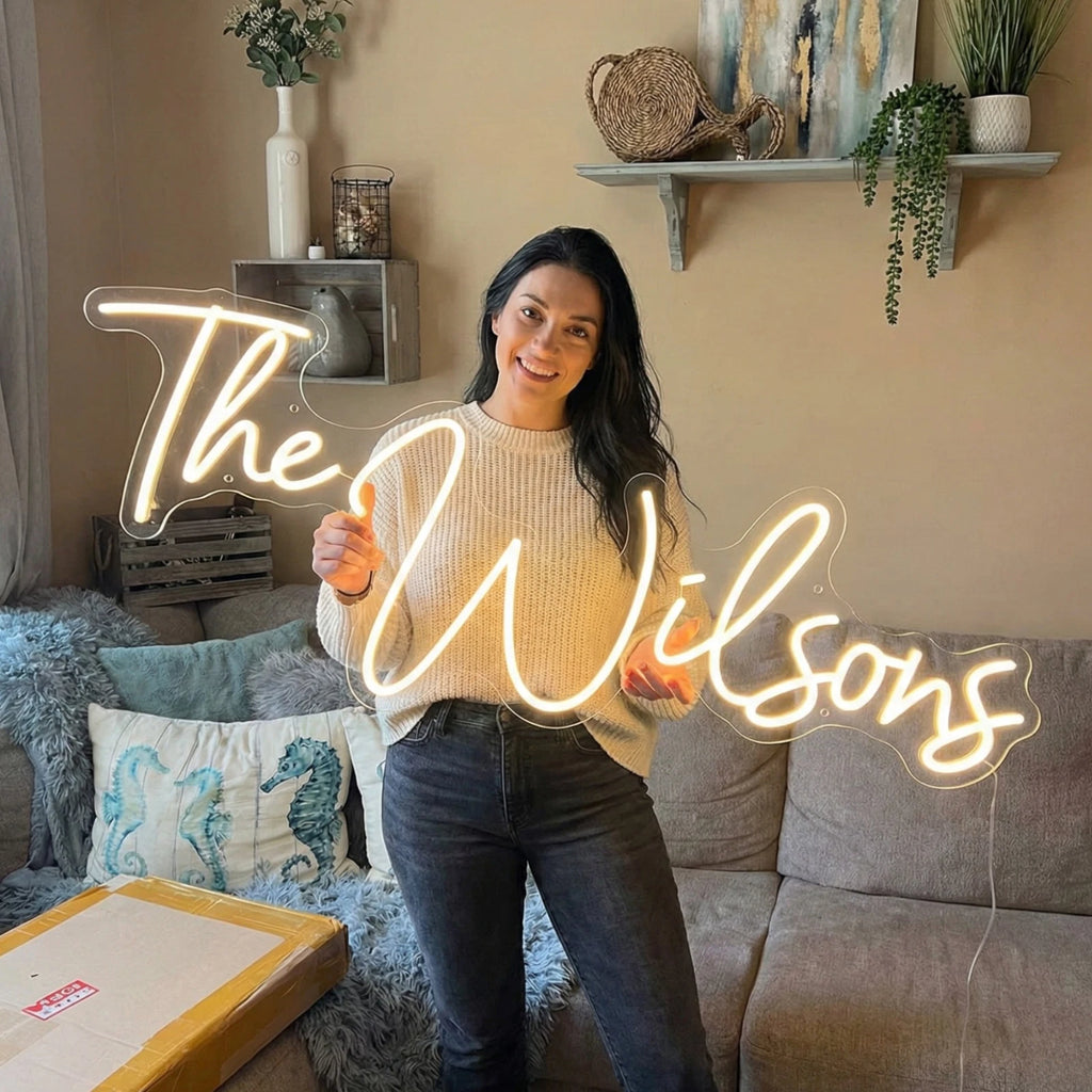 MistHaus Neon Sign - Custom LED Wall Art