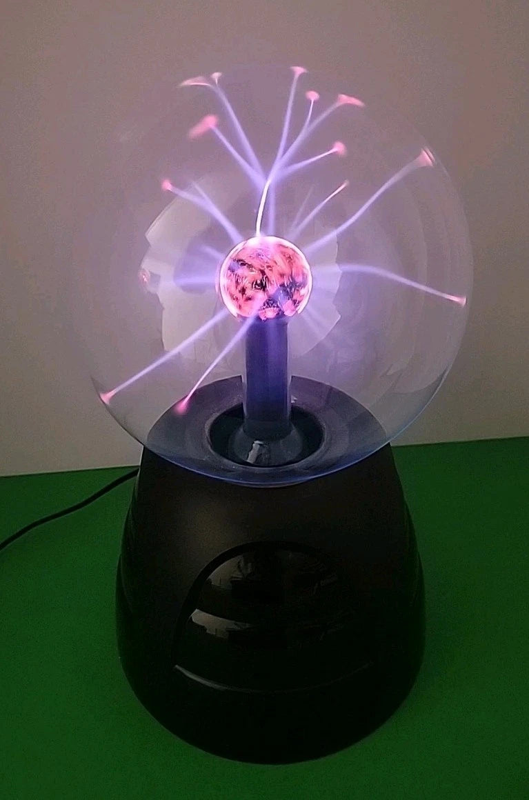 MistHaus Plasma Ball - Interactive Lightning Sphere